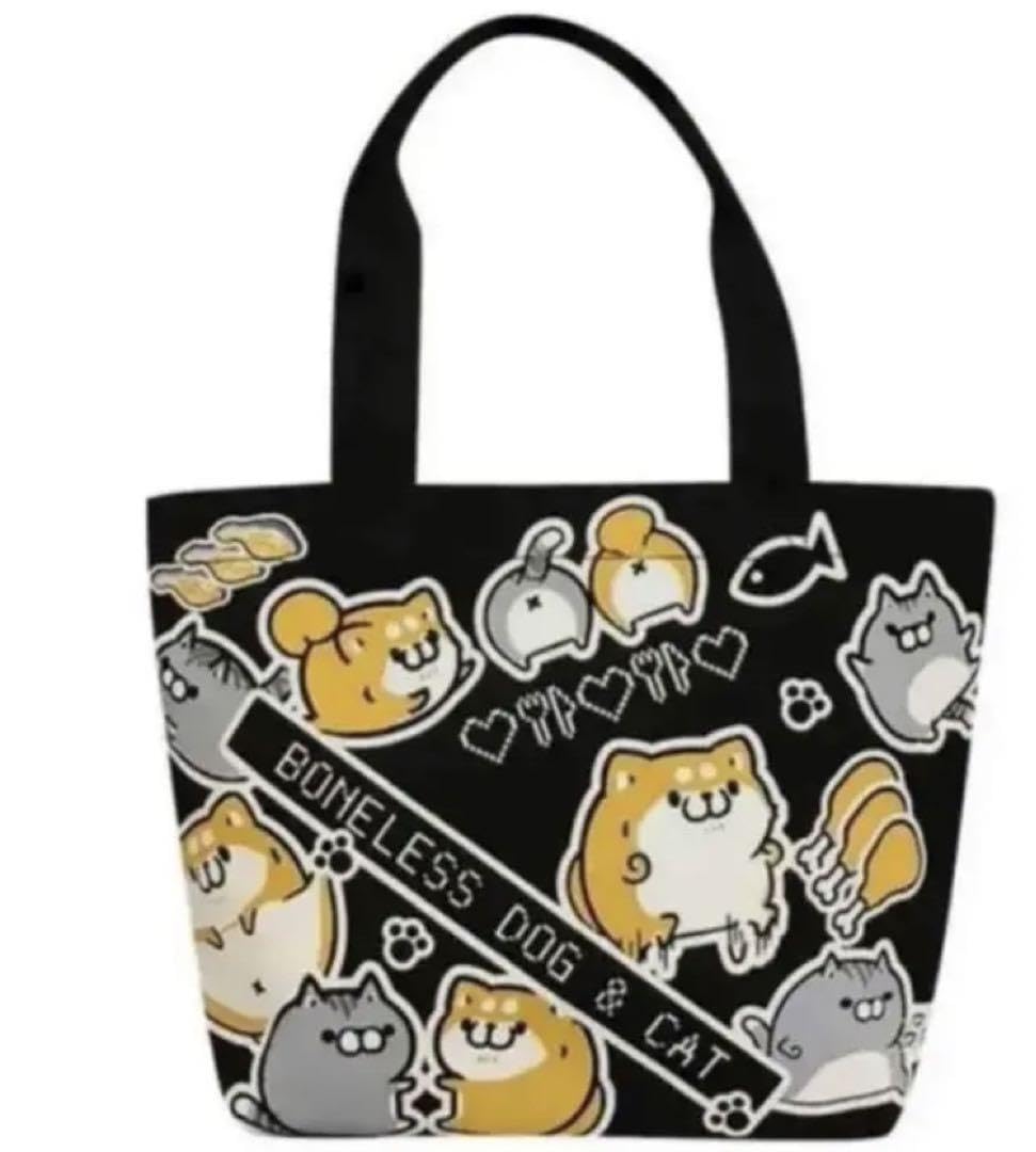 Amazon.co.jp: ボンレス犬とボンレス猫 ランチトートバック 6L4